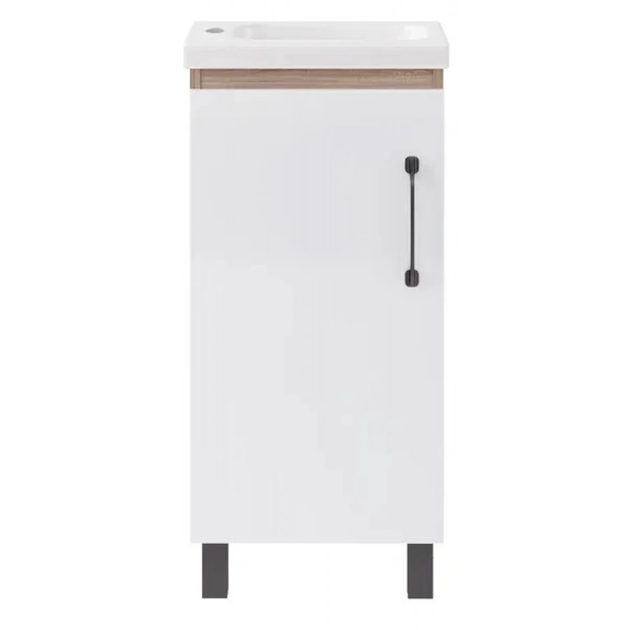 Комплект мебели ASB-Mebel Адель 40, белый, дуб сонома. Фото 8