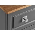Тумба с раковиной ASB-Woodline Каталина 80 серая. Фото 4