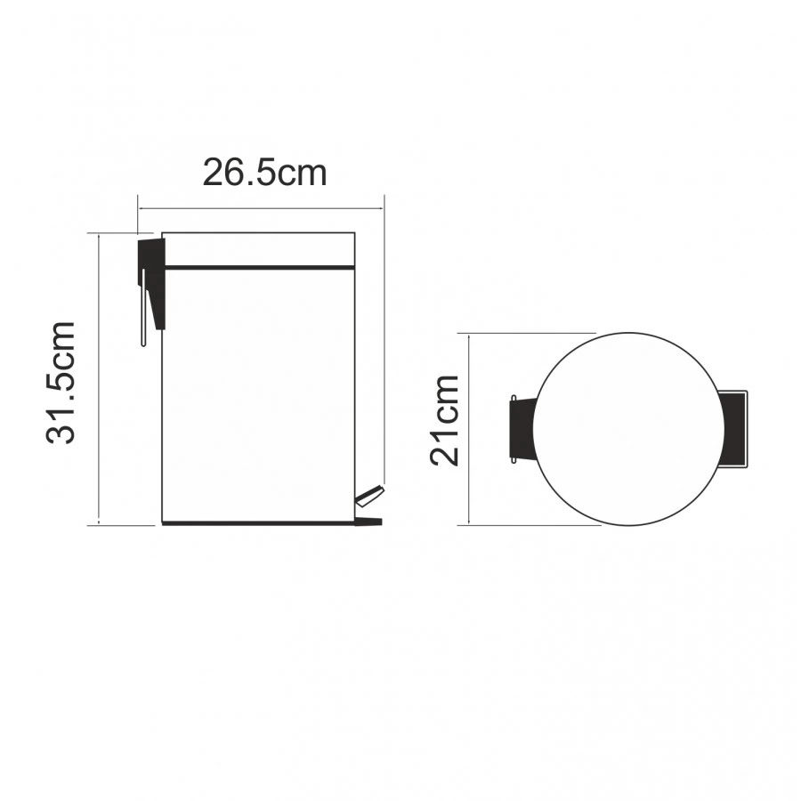 Ведро Wasserkraft K-635 5L. Фото 2