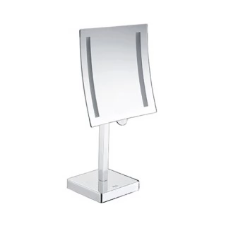Зеркало Wasserkraft с LED-подсветкой, 3-х кратным увеличением K-1007