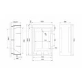 Акриловая ванна Royal Bath Triumph RB665100CO 184.5x120 см с гидромассажем. Фото 1
