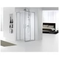 Душевой уголок Aquanet Delta Cube NPE1142 100x100, прозрачное стекло. Фото 2