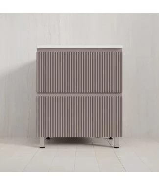 Тумба с раковиной Style Line Марокко 70 напольная, тауп темный  ( ум. Соул 70)