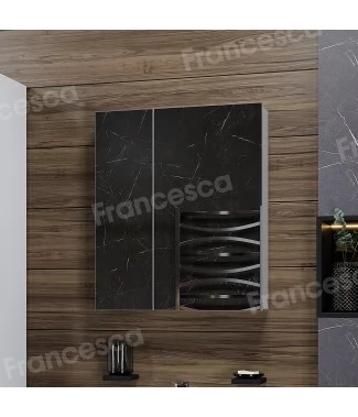 Зеркальный шкаф Francesca 600 правое