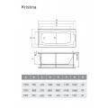 Акриловая ванна Relisan Kristina 170х75. Фото 4
