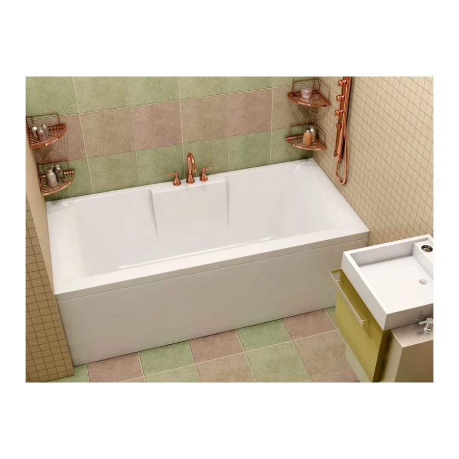 Акриловая ванна Vayer Casoli Гл000006808 180x80 прямоугольная. Фото 3