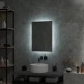 Зеркало Continent Amer Led 600х700 с фоновой подсветкой, бесконтактным сенсором, черной окантовкой. Фото 2