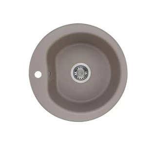 Кухонная мойка Aquaton Мида 1A712732MD250 серый шелк