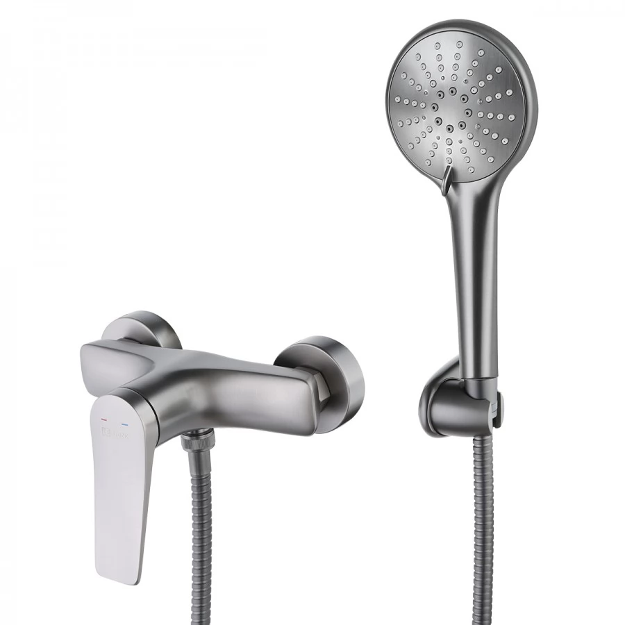 Смеситель для ванны и душа Lemark LM3703GM графит