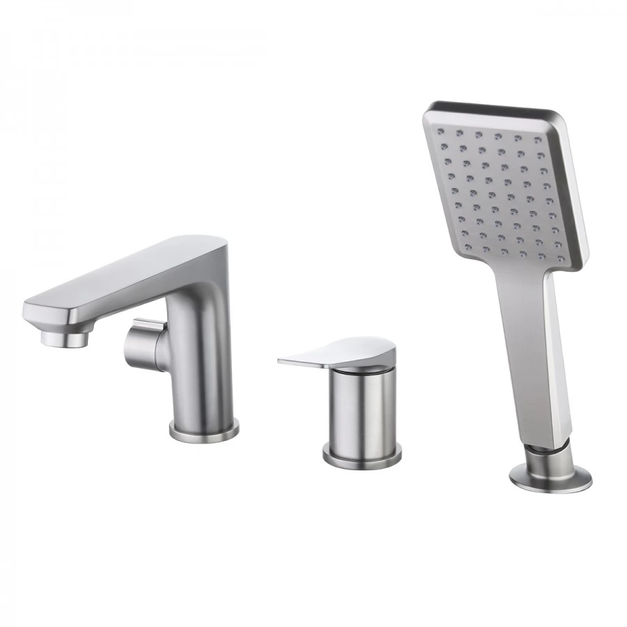 Смеситель для ванны и душа Lemark LM3745GM графит
