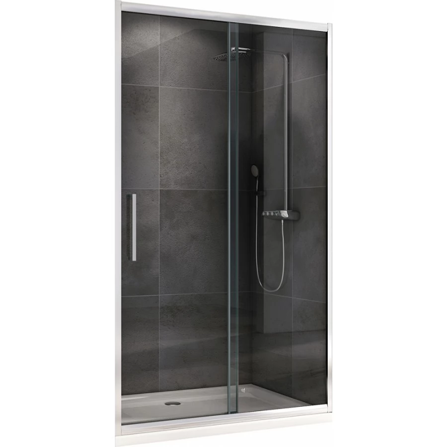 Душевая дверь ABBER Schwarzer Diamant AG30100H 195x100