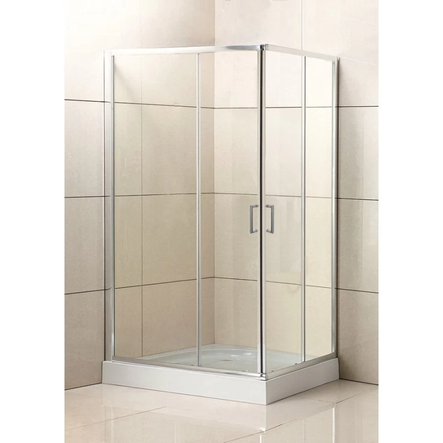 Душевой уголок BelBagno UNO-195-AH-2-90/70-C-Cr cтекло прозрачное