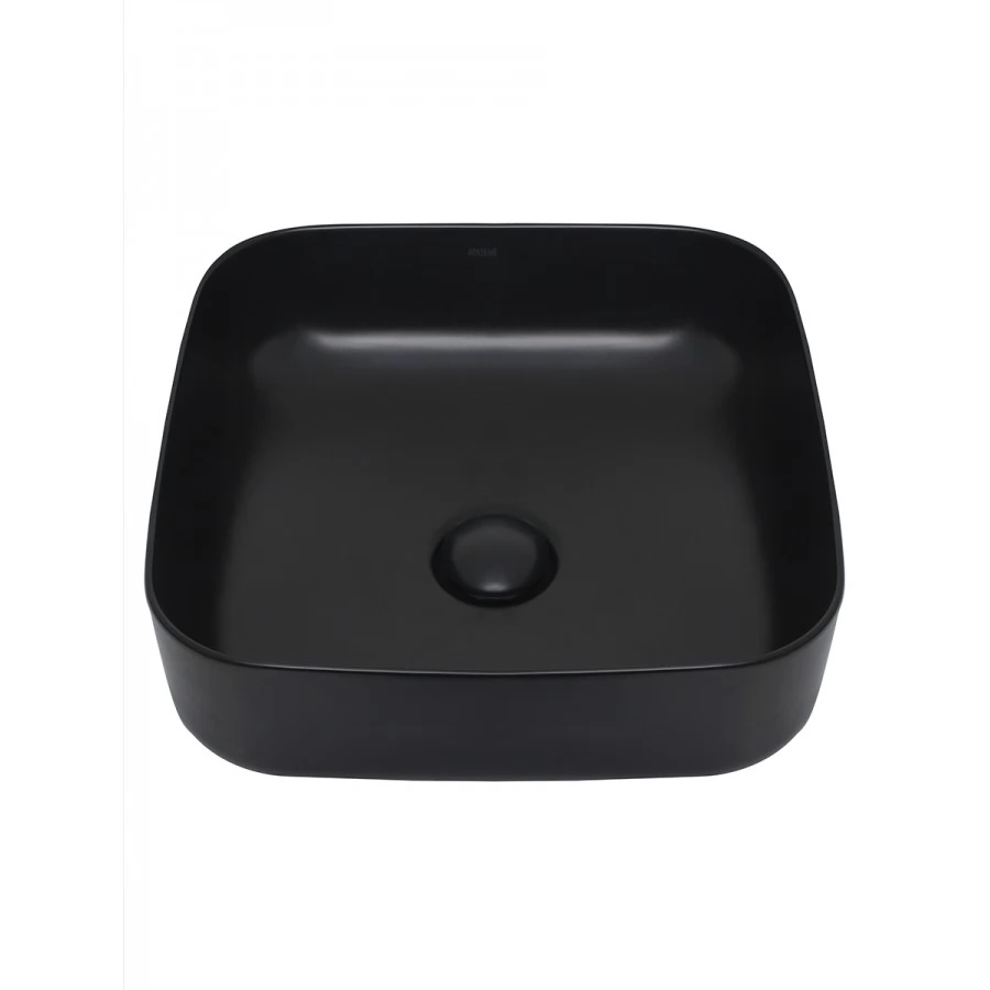 Раковина Aquame AQM5011MB накладная, квадратная