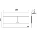 Система инсталляции для унитазов OLI Oli 80 с кнопкой смыва Slim. Фото 2
