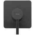 Смеситель для душа Allen Brau Priority X1 5.31012-31 с внутренней частью чёрный матовый. Фото 2