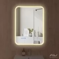 Зеркало-шкаф Alavann Cosmetic (Косметик) Лайт Плюс 60x80 с подсветкой и сменой цвета, часами и подогревом. Фото 5