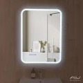 Зеркало-шкаф Alavann Cosmetic (Косметик) Лайт Плюс 60x80 с подсветкой и сменой цвета, часами и подогревом. Фото 6