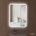Зеркало-шкаф Alavann Cosmetic (Косметик) Лайт Плюс 60x80 с подсветкой и сменой цвета, часами и подогревом. Фото 7