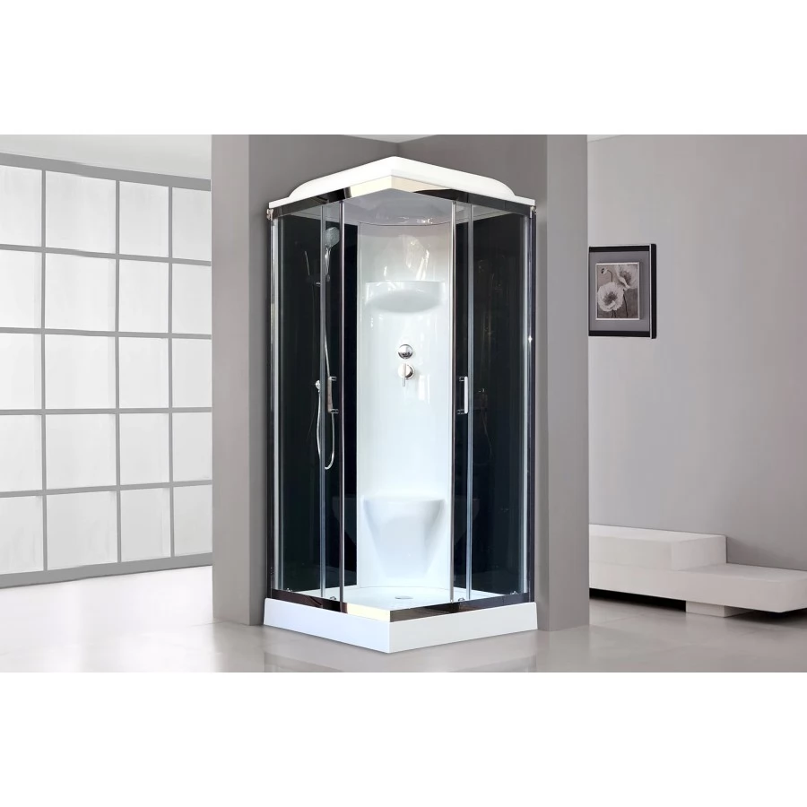 Душевая кабина Royal Bath НР RB80HP6-BT-CH 80х80