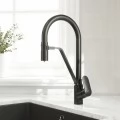 Смеситель Am.Pm Like F8007822 для кухонной мойки с каналом для питьевой воды, черный. Фото 1