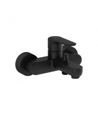 Смеситель VitrA Root Round A4272536EXP для ванны и душа, матовый черный