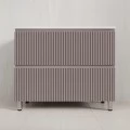 Тумба с раковиной Style Line Марокко 100 напольная, тауп темный  ( ум. Соул 100, кварц антрацит). Фото 1