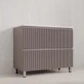 Тумба с раковиной Style Line Марокко 100 напольная, тауп темный  ( ум. Соул 100, кварц жасмин). Фото 1