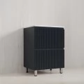 Тумба с раковиной Style Line Марокко 60 напольная, графит  ( ум. Соул 60, кварц антрацит). Фото 2