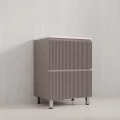 Тумба с раковиной Style Line Марокко 60 напольная, тауп темный  ( ум. Line 60, кварц жасмин). Фото 1