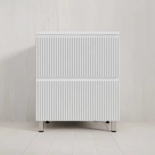 Тумба с раковиной Style Line Марокко 70 напольная, белый матовый  ( ум. Line 70)