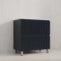 Тумба с раковиной Style Line Марокко 80 напольная, графит  ( ум. Line 80). Фото 1