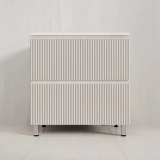 Тумба с раковиной Style Line Марокко 80 напольная, крем  ( ум. Line 80, кварц серый шелк)