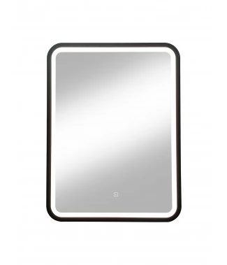 Зеркало Continent Enjoy Black LED 600x800 c подсветкой