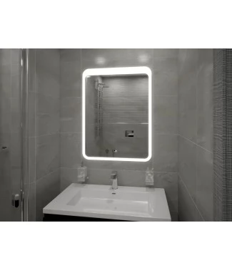 Зеркало Continent Lacio LED 600х800 с подсветской