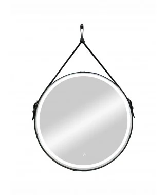 Зеркало Continent Millenium Black LED D 650 c подсветкой