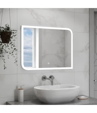 Зеркало Continent Fantasy LED 800х600 c подсветкой