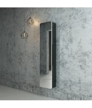 Зеркало-шкаф Continent Eltoro black LED 360х1561
