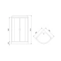 Душевая кабина Royal Bath НК RB90HK5-BT 90x90. Фото 1