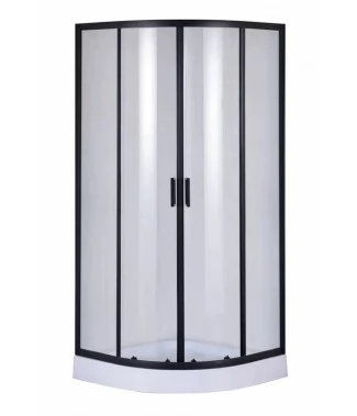 Душевой уголок Taliente TA-09091-1CB 90/90 черный