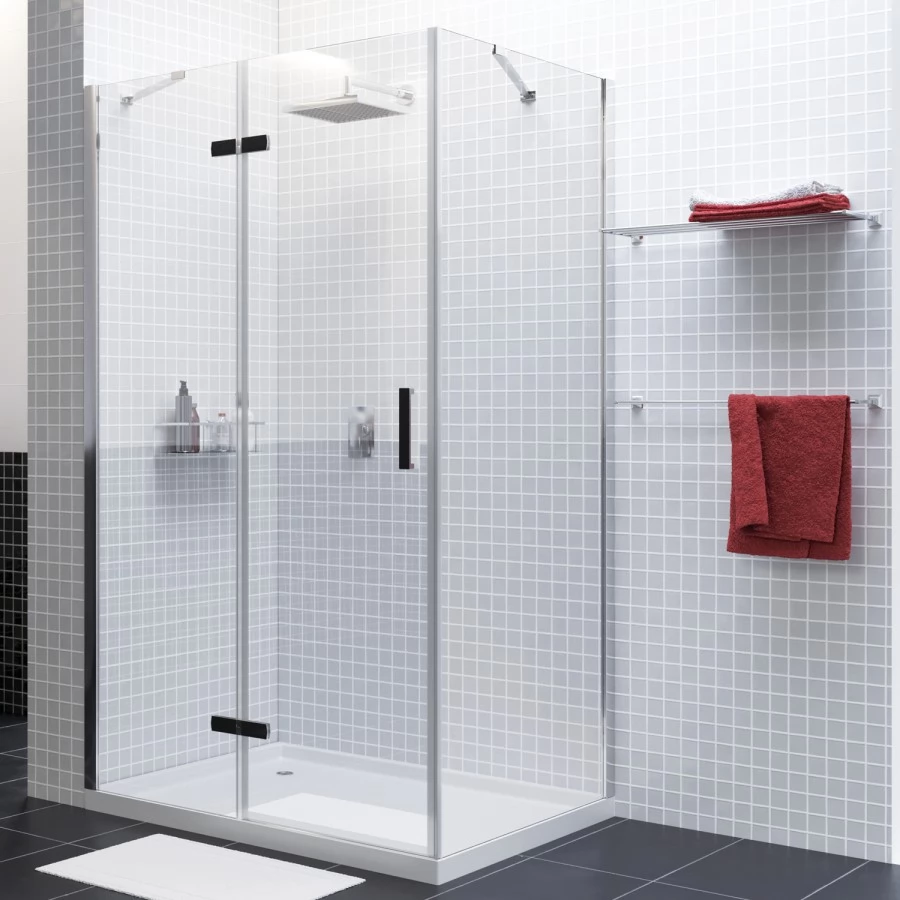 Душевой уголок Wasserkraft Aller 10H07LBLACK  120х90 см. Фото 8