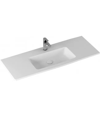 Раковина Allen Brau Fantasy Flat 122x47 без перелива, белая