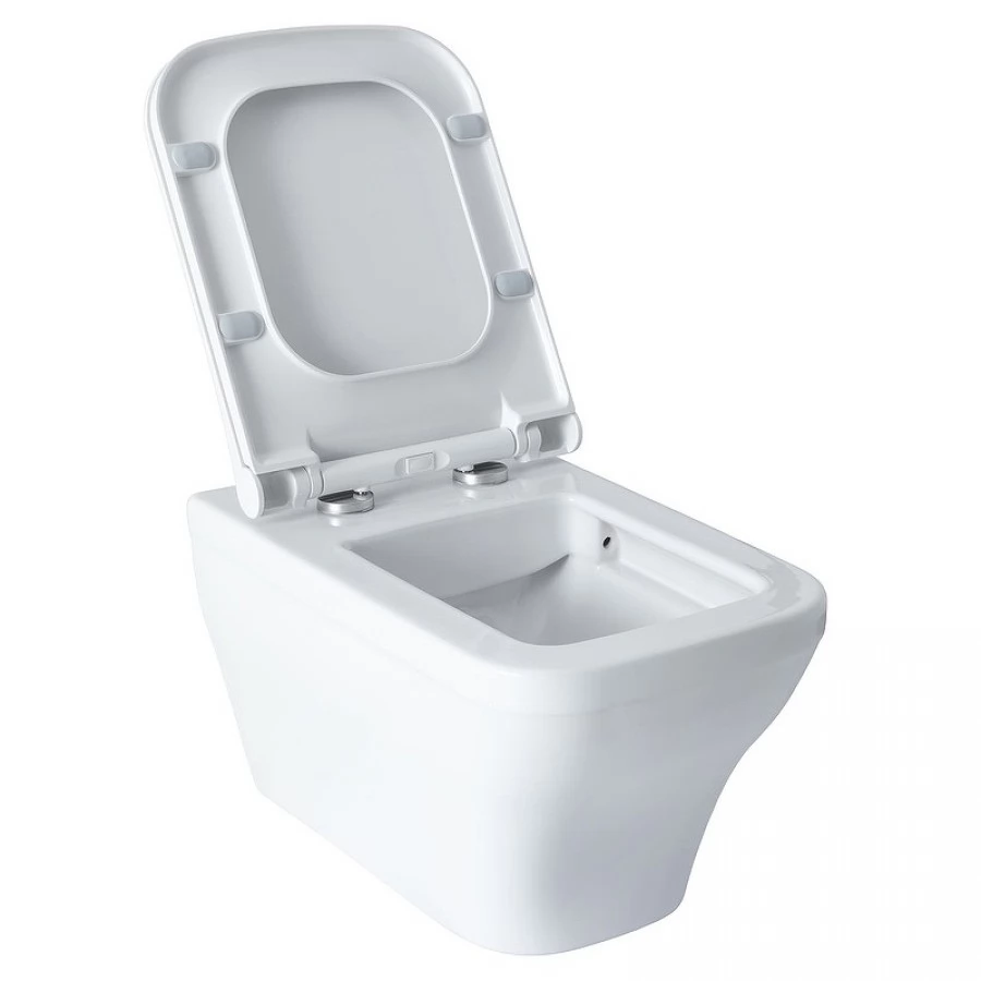 Унитаз подвесной Allen Brau Infinity 4.21011.20 безободковый, с микролифтом. Фото 4