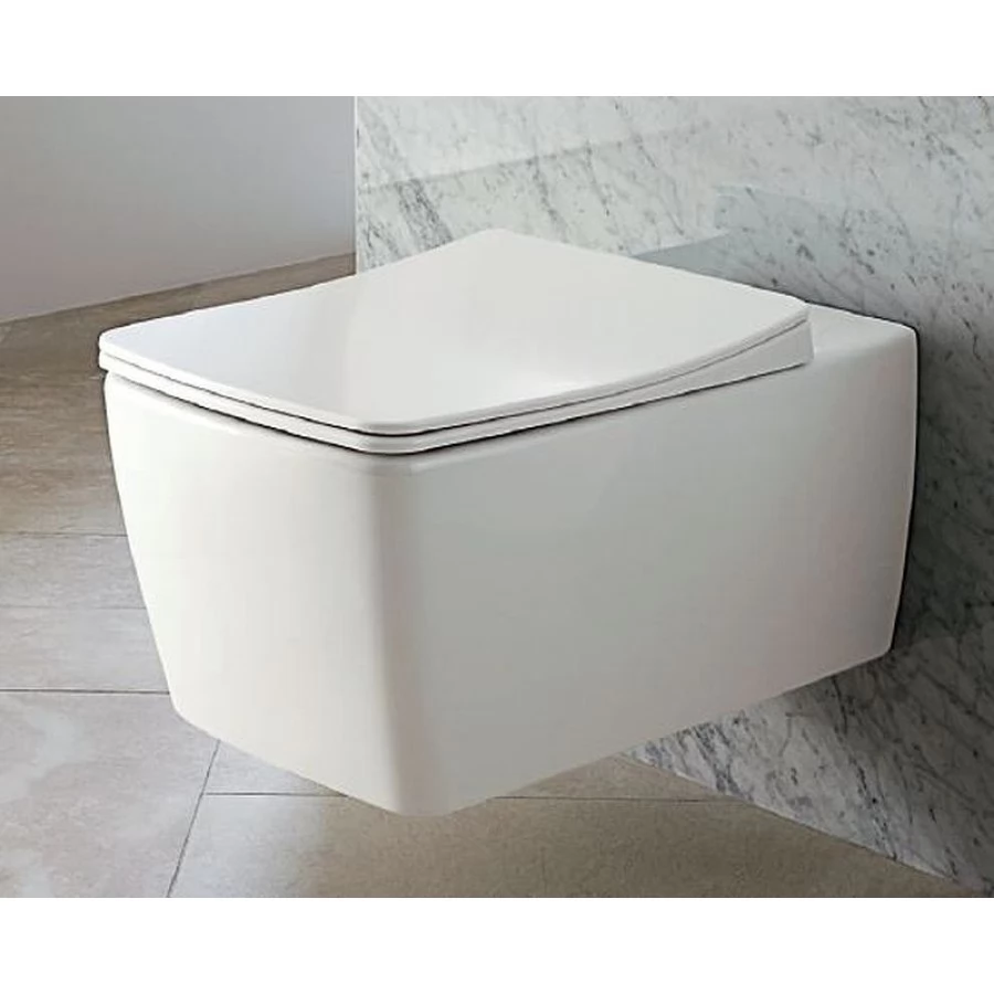 Унитаз подвесной VitrA Metropole Rim-Ex 7672B003-1684 с функцией биде и встроенным смесителем. Фото 5