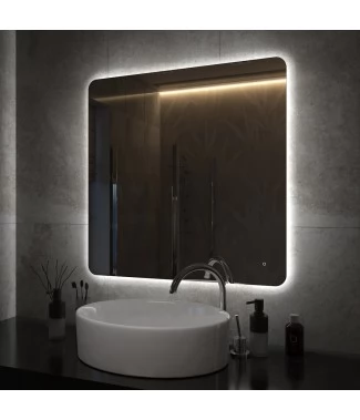 Зеркало Venice Backlight Pro 80х80, с подсветкой