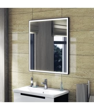 Зеркало Venice Blackside 70х80, с подсветкой