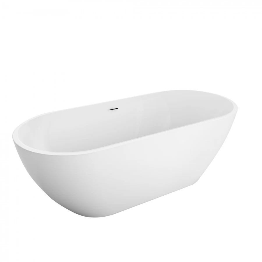Акриловая ванна BelBagno Uno BB701-1400-720-K 140x72. Фото 2