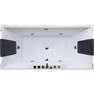 Акриловая ванна Royal Bath Triumph RB665102CO 188.5x87 см гидромассажем