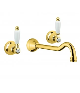 Смеситель для раковины Fiore Coloniale 02OO0636, золото