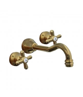 Смеситель для раковины Webert Armony AM750404010, золото