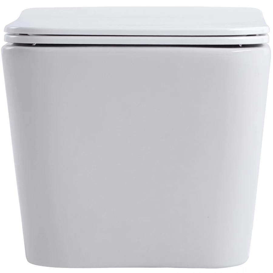 Унитаз подвесной Aquanet Trend 276396 безободковый, с микролифтом. Фото 2